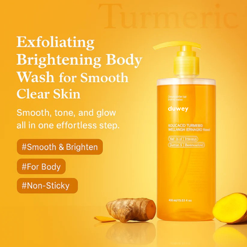 duwey™ Turmeric Kojic Acid Body Wash